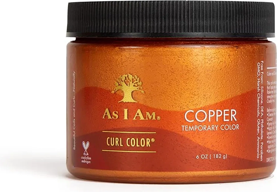 as i am curl color temporary color gel - copper 170g