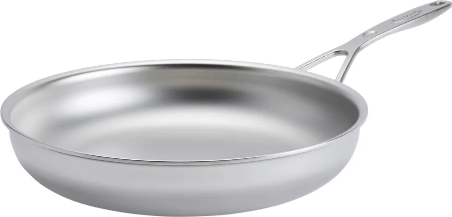 Demeyere Nanotouch 11 Inch Stainless Steel Frying Pan, 28"