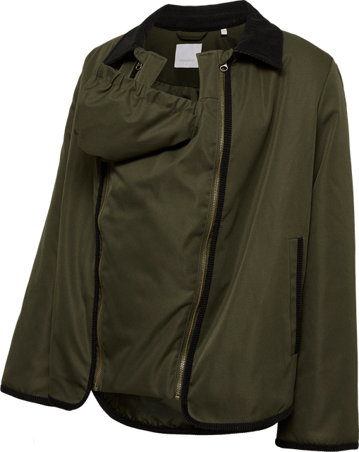 Mamalicious Mlnomi 3In1 Jacket - Khaki Green