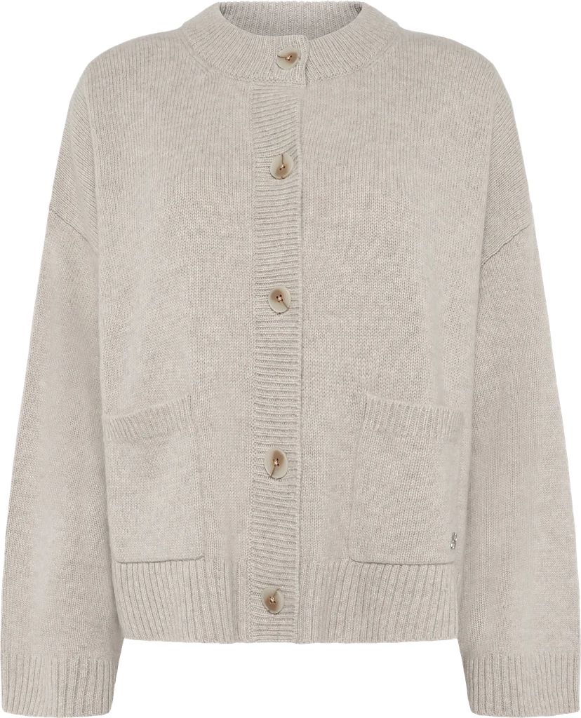 HOLZWEILER Julia Wide Cardigan - ECRU MIX - L