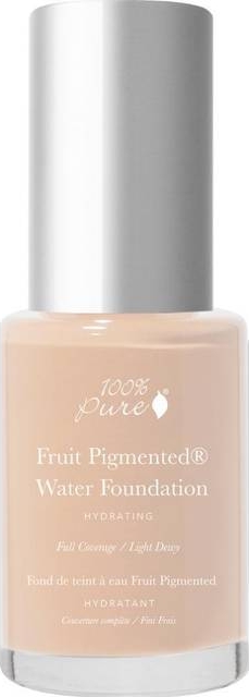 100% Pure Fruit Pigmented Full Coverage Water Foundation Warm 2.0