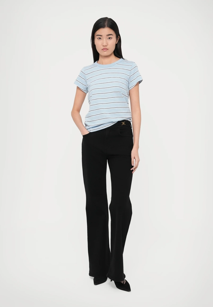 citizens of humanitykimberly flare with horsebit - flared jeans - rich black