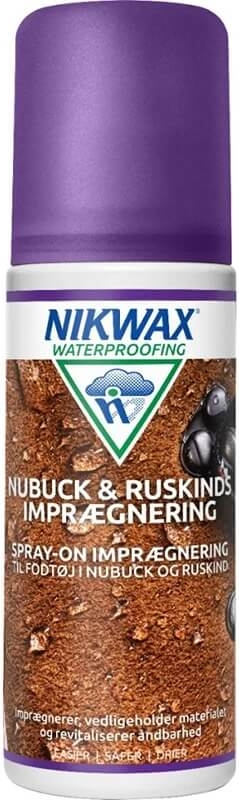 Nikwax NUBUCK SPRAY-ON - 125ML - Tilbehør | Beklædning fra Nikwax
