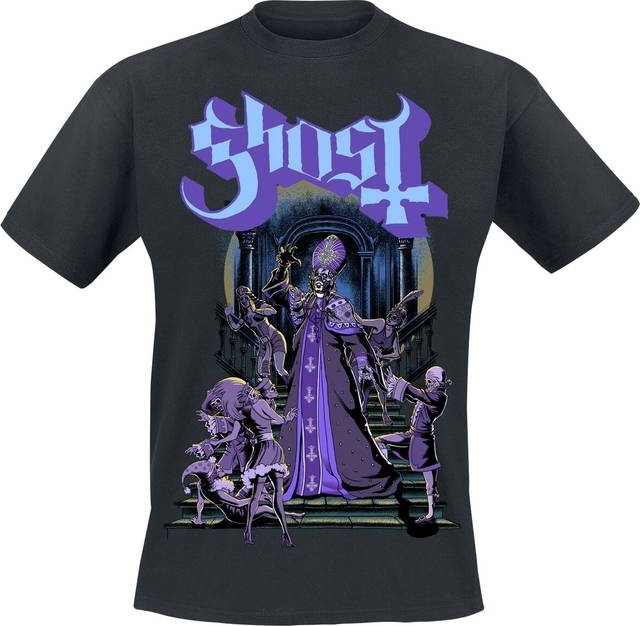 Ghost T-Shirt Masquerade - Sort