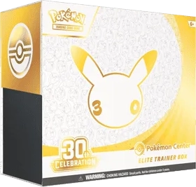 forudbestilling pokémon tcg: 30th celebration pokémon center elite trainer box