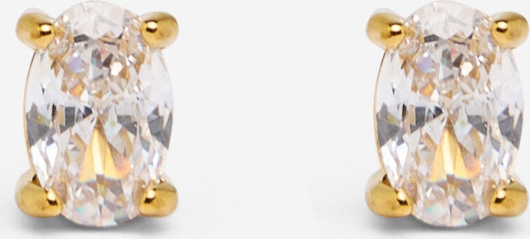 Muli Collection Oval Cut Stud - Guld
