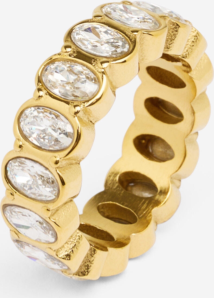 Muli Collection Oval Cut Ring Guld