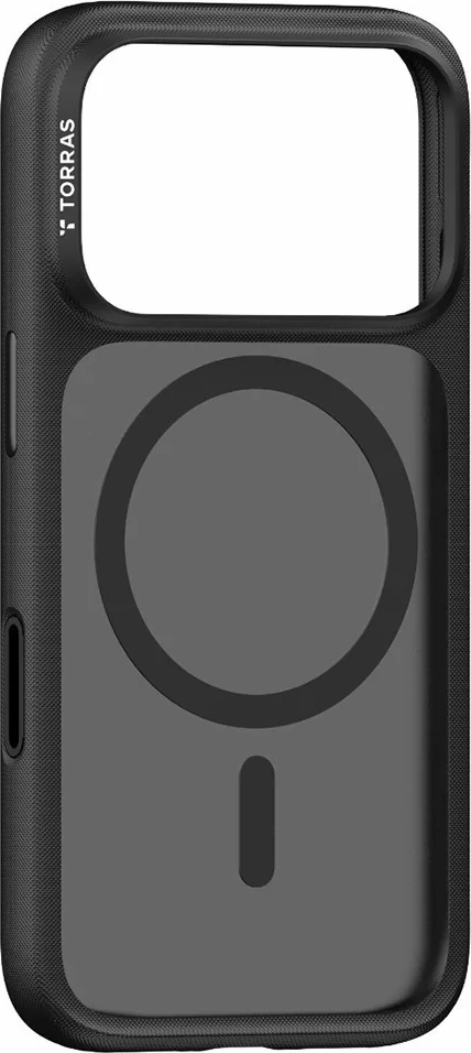 iPhone 18 Pro Max / 17 Pro Max TORRAS Guardian Mag Bagside Cover - MagSafe Kompatibel - Sort