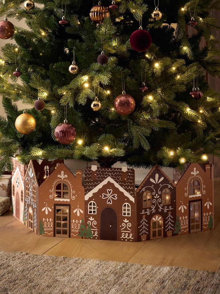 Next Light Up Wooden Tree Skirt