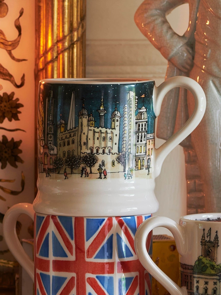 Emma Bridgewater Emma Bridgewater Cities Of Dreams London At Night 1/2 Pint Krus