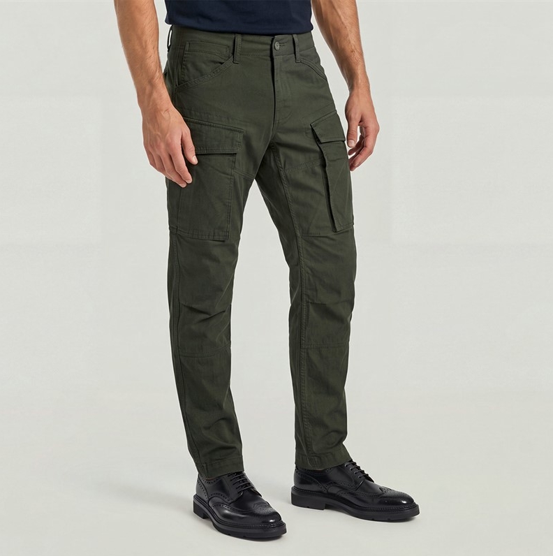 G-Star Cargo Pants 3D Regular Tapered - Green