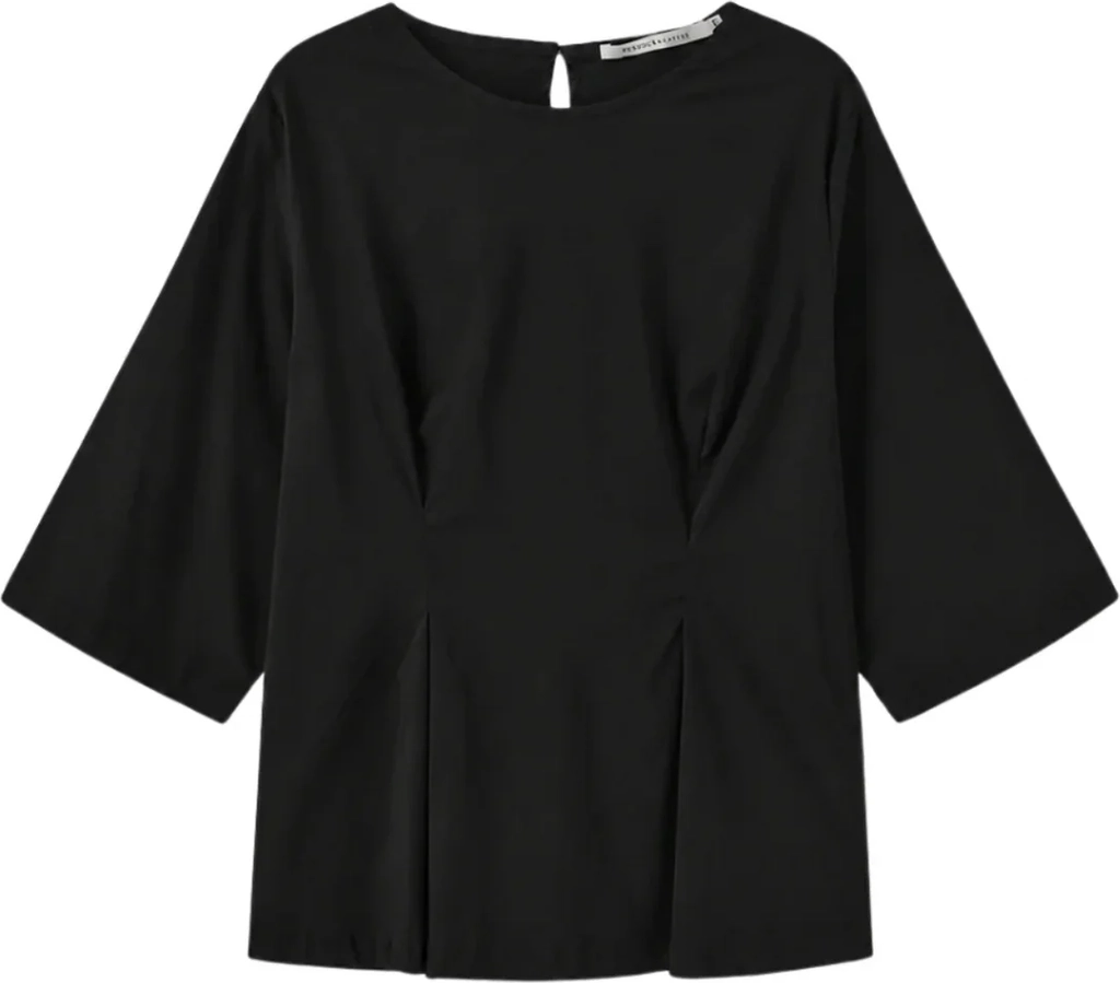 zessa blouse - black