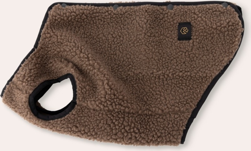 Traxx Hundtäcke Fleece Sinclair Mörkbrun