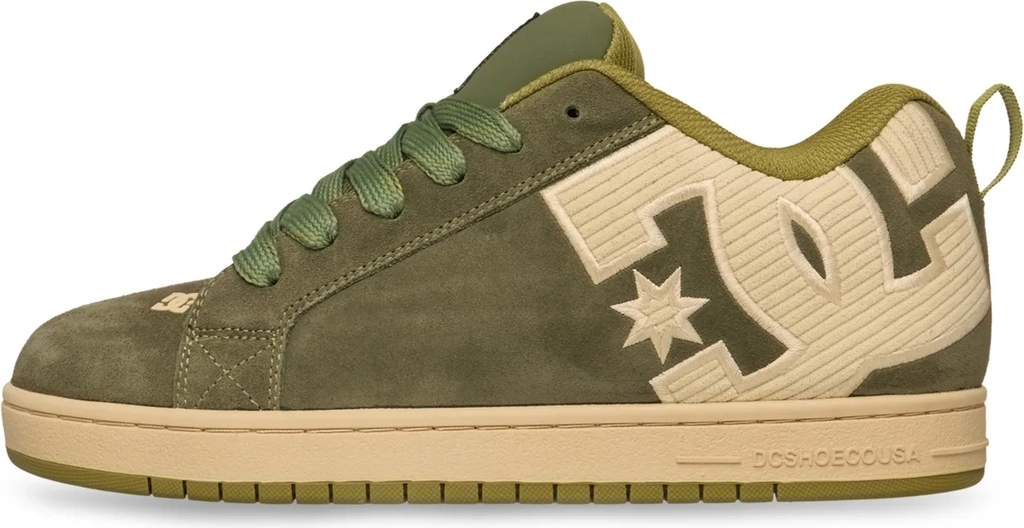 dc shoescourt graffik - sneakers - light olive/oyster