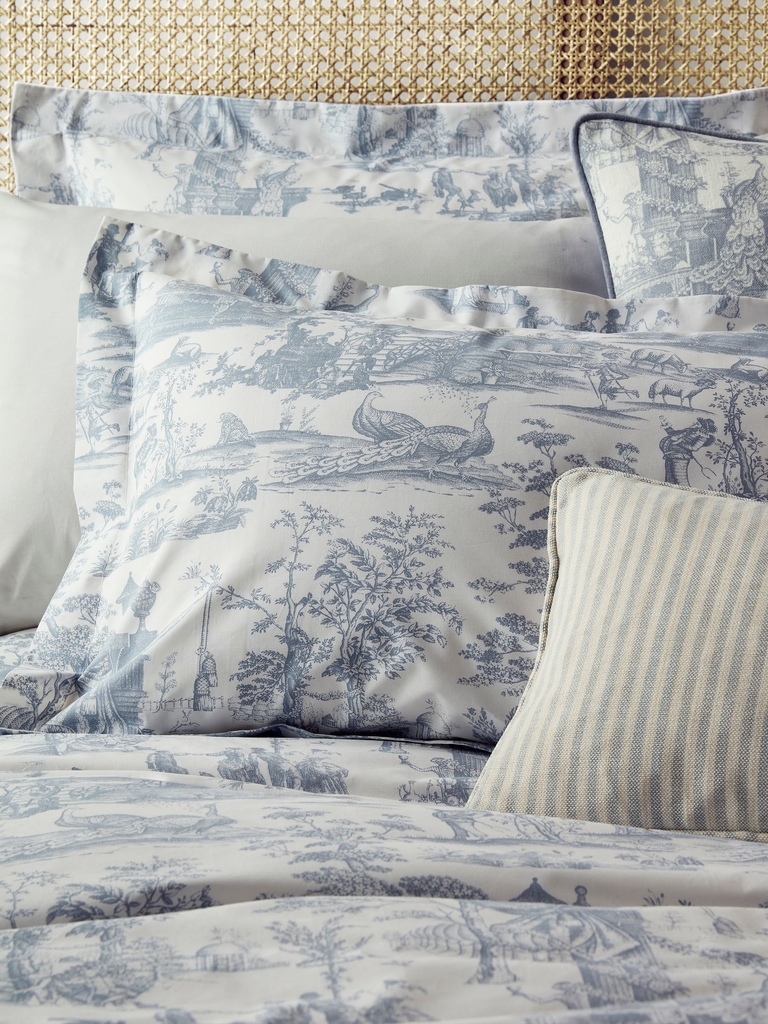 Laura Ashley Laura Ashley Sæt med 2 Braysmith Toile 200 pudebetræk med trådtælling