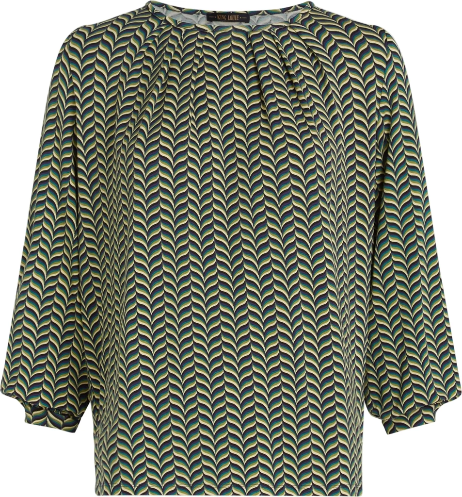 king louie laura pleat top marais