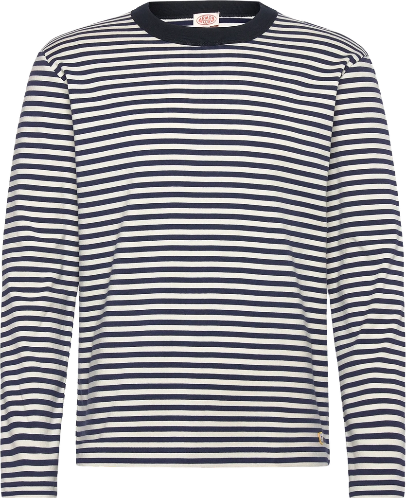 héritage marine/milk shirt marine deep/milk