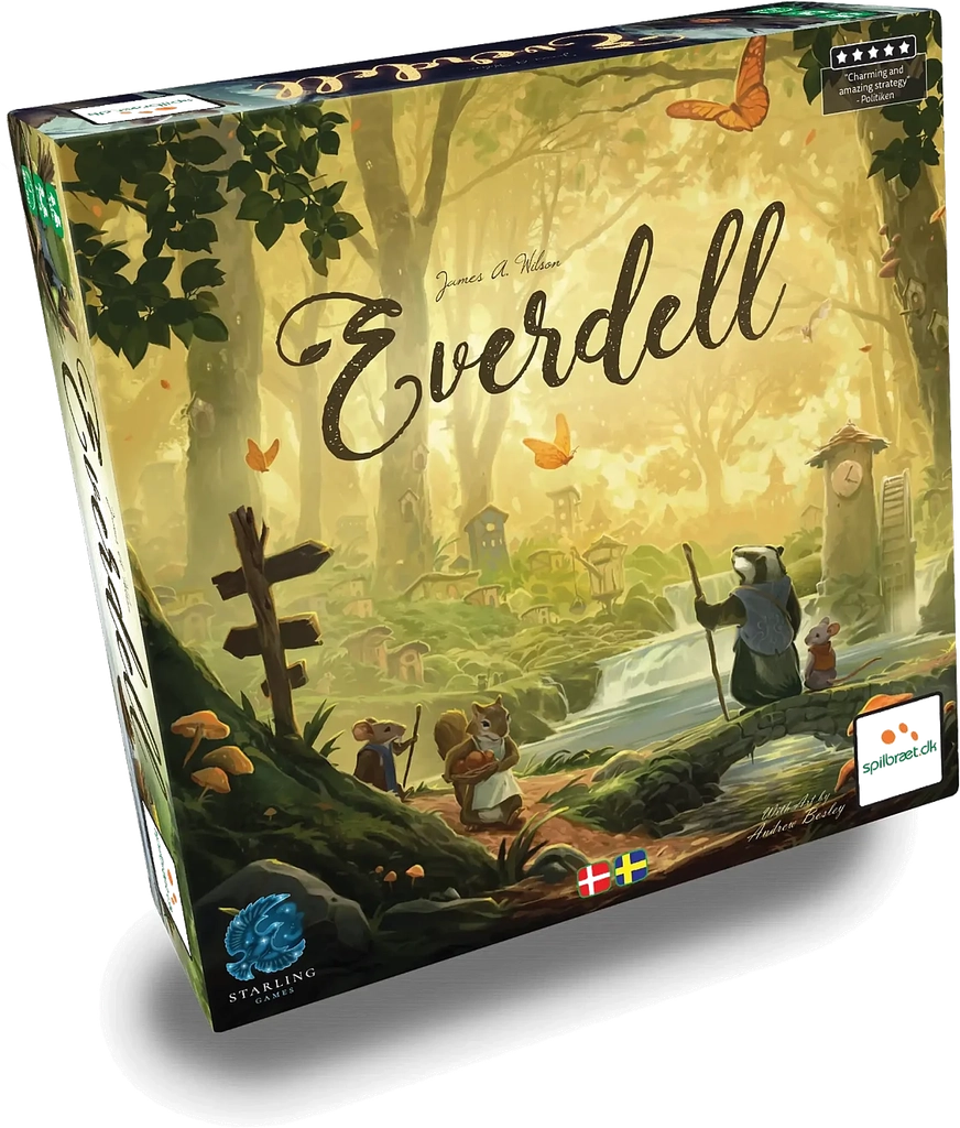 Spilbræt Everdell (Da/Se) - MULTI - One Size