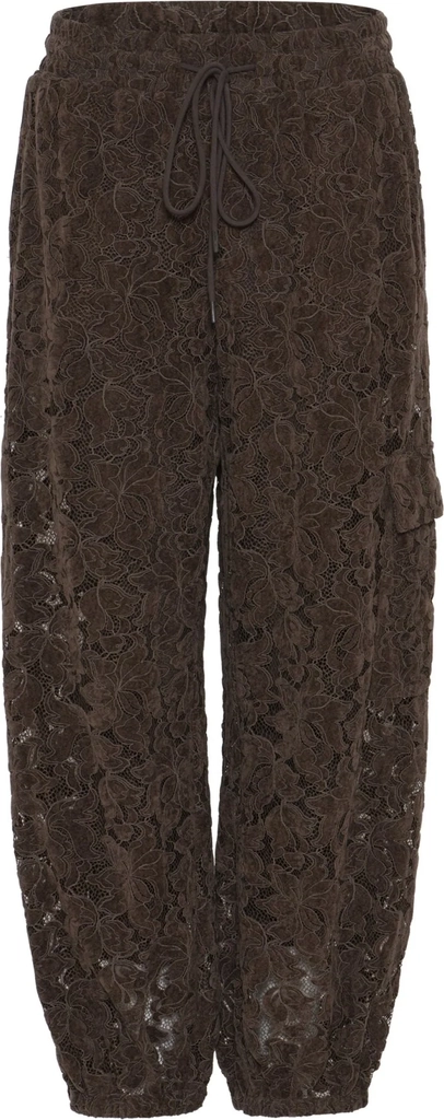 Gustav Ivi 7/8 Cargobukser Med Blonde - Choco Brown