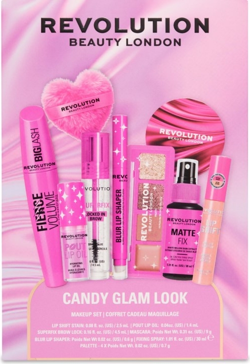Makeup Revolution Candy Glam Look Gift Set Limited Edition