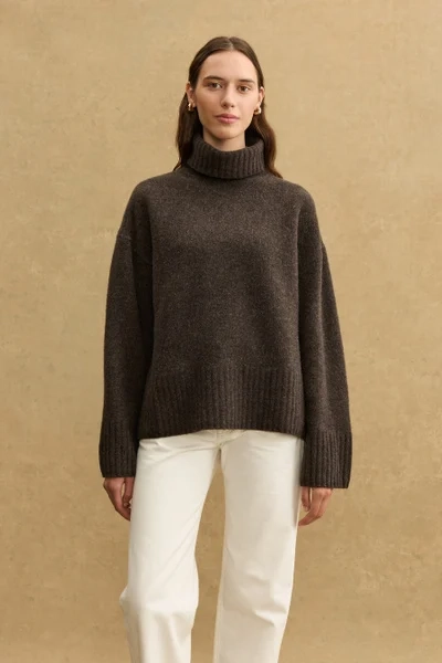 jules boiled merino rollerneck