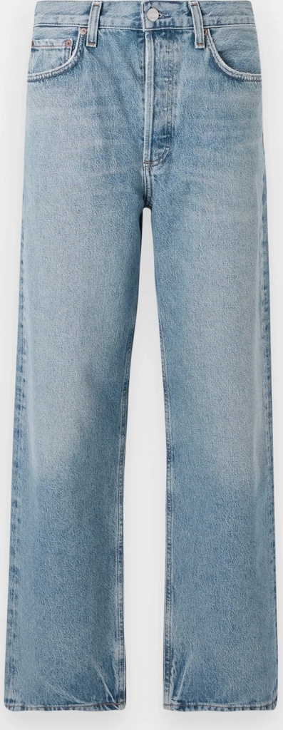 agolde - second hand jeans relaxed fit - blue denim