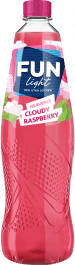 fun light cloudy raspberry
