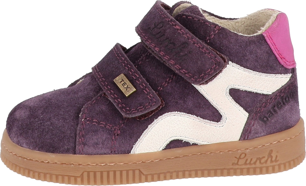 Lurchi Sneaker Furi Aubergine - Pink/Weiß