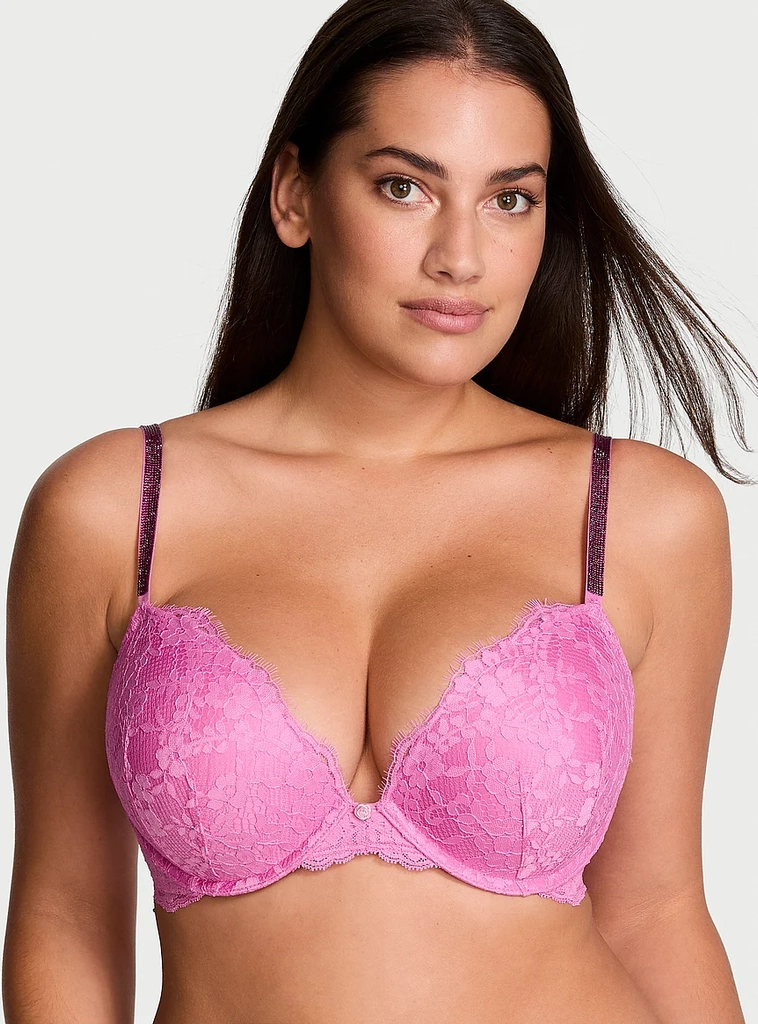 smooth & lace push-up bra