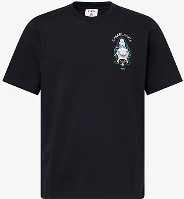 Casablanca T-shirts Bomuld - Sort