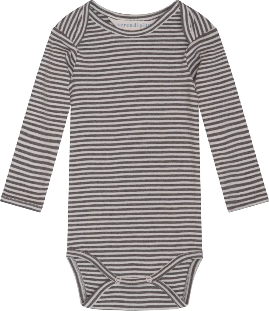 Serendipity Soil/Offwhite Baby Body Stripe Str. 68