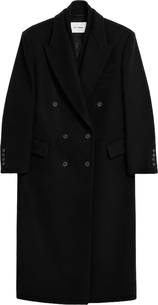 Ivy Oak Iocirce Coat Kvinde Black Frakker Str 36 - hos Magasin