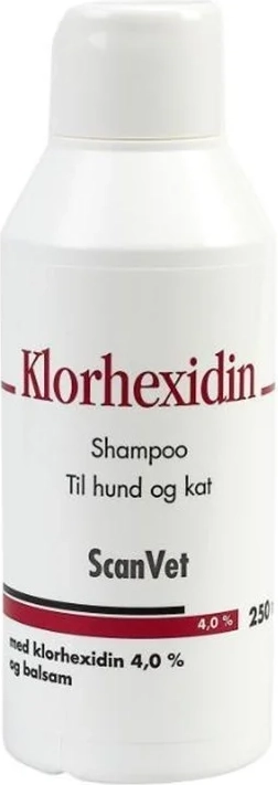 kruuse chlorhexidine 4% shampoo with conditioner - 250ml