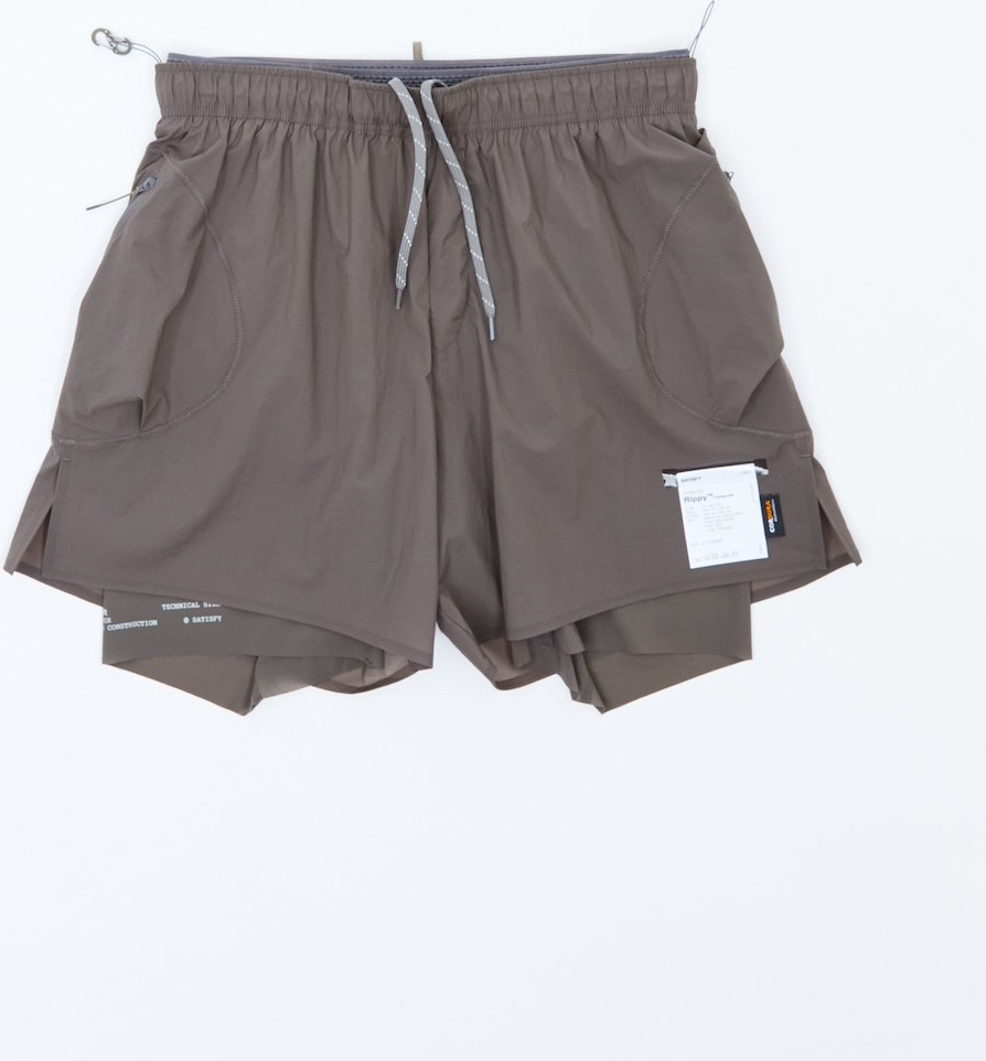 Satisfy Rippy Cordura Trail Shorts - Black