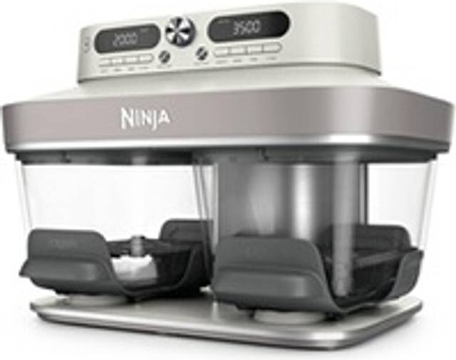 Ninja Crispi DualZone 8-i-1 Glasairfryer Hvid