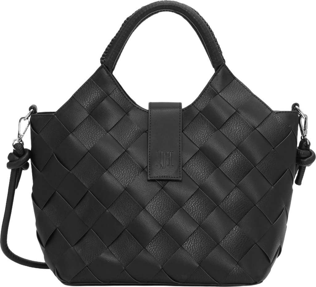 ILSE JACOBSEN Braided Handbag Kvinde Chocolate Brown Overgangsjakker Str OS - hos Magasin