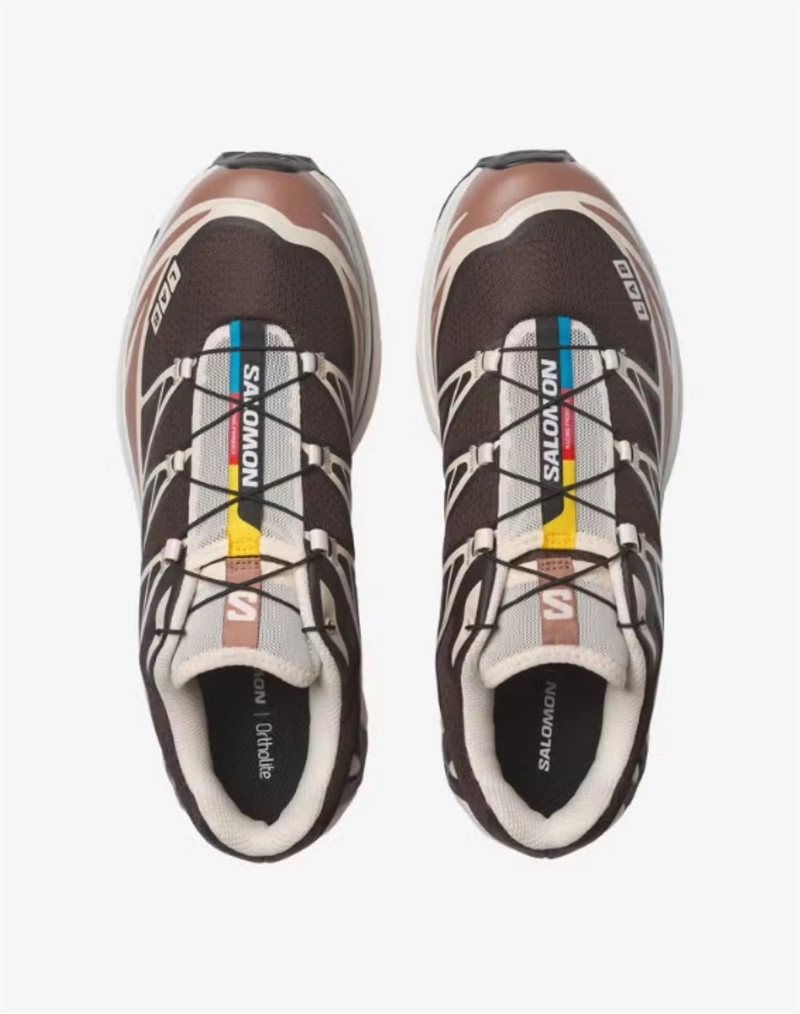 salomon sneakers xt-6 black coffee/burro/bitter chocolate