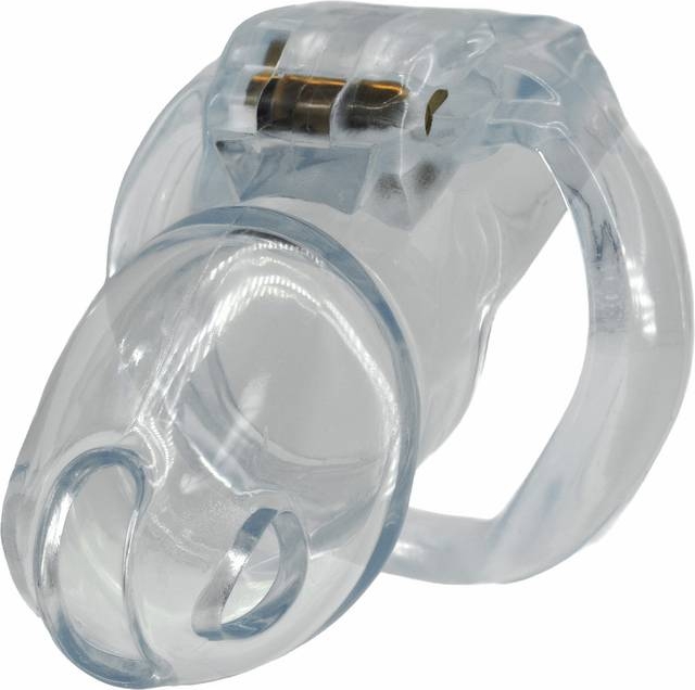 Hidden Desire Clear Control Cock Cage Long