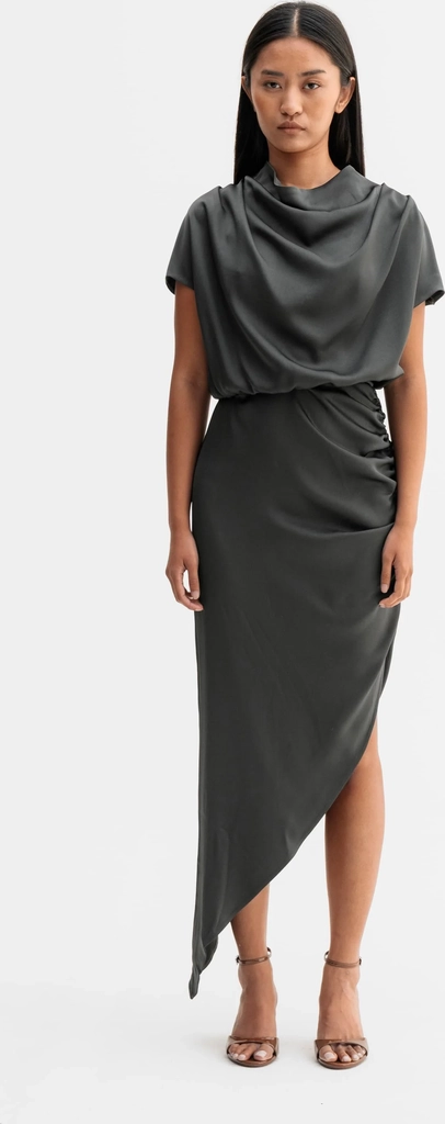 minou dress dark grey