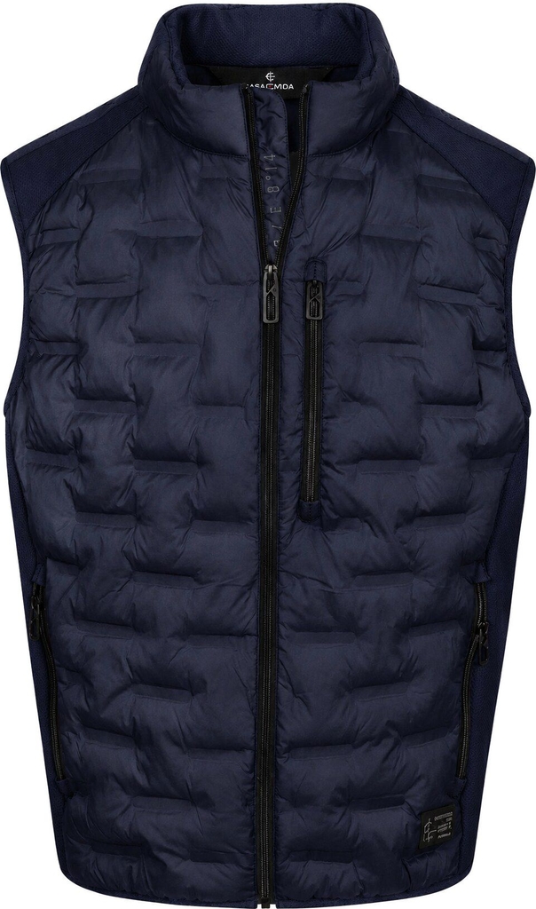CASAMODA Bodywarmer Hybrid Puffer Marineblå Blå Mørkeblå måle M