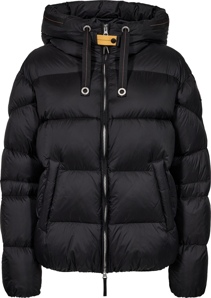 PARAJUMPERS Tilly Woman Kvinde Black Dunjakker Str EXTRA LARGE - Nylon hos Magasin