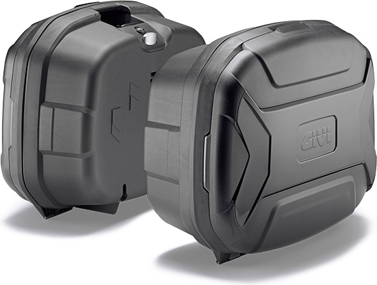 givi sidetaskesæt 35l trekker - sort monokey