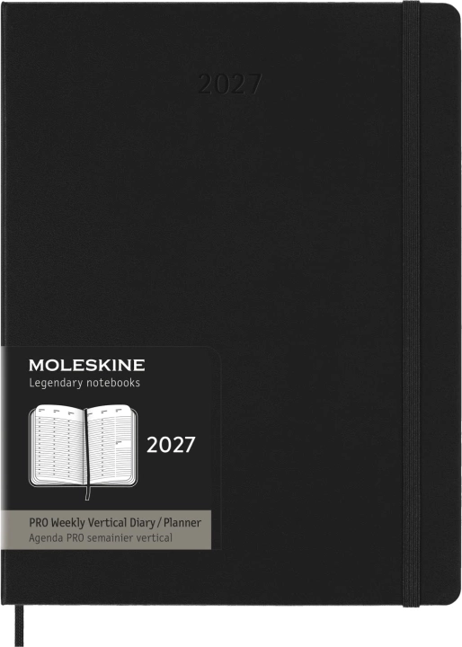Moleskine 12 Monate Pro Wochen Notizkalender 2027 Pro XL