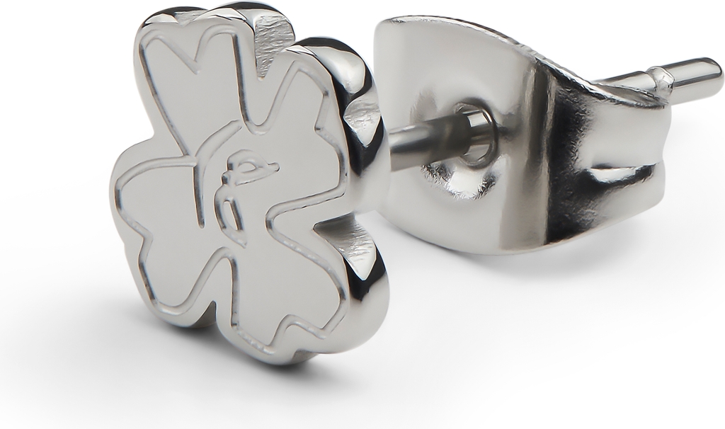 Otsu Lucky Clover Rustfrit Stål Ørering