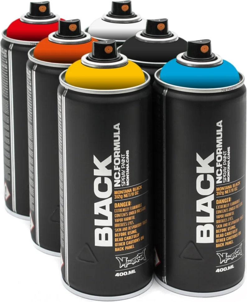 Montana Cans Black Power Set