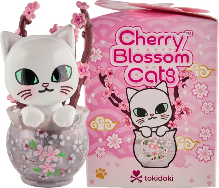 cherry blossom cats blind box