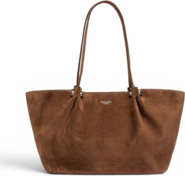 Max Mara Weekend Max Mara Sac Daim Wkapesi Marron
