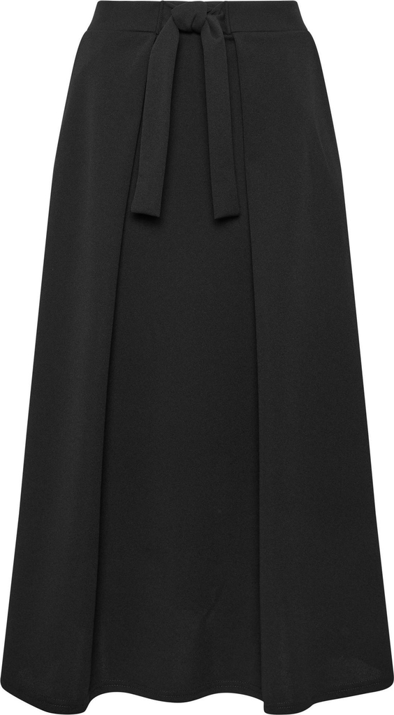 M&Co Sash Waist Midi Skirt - Black