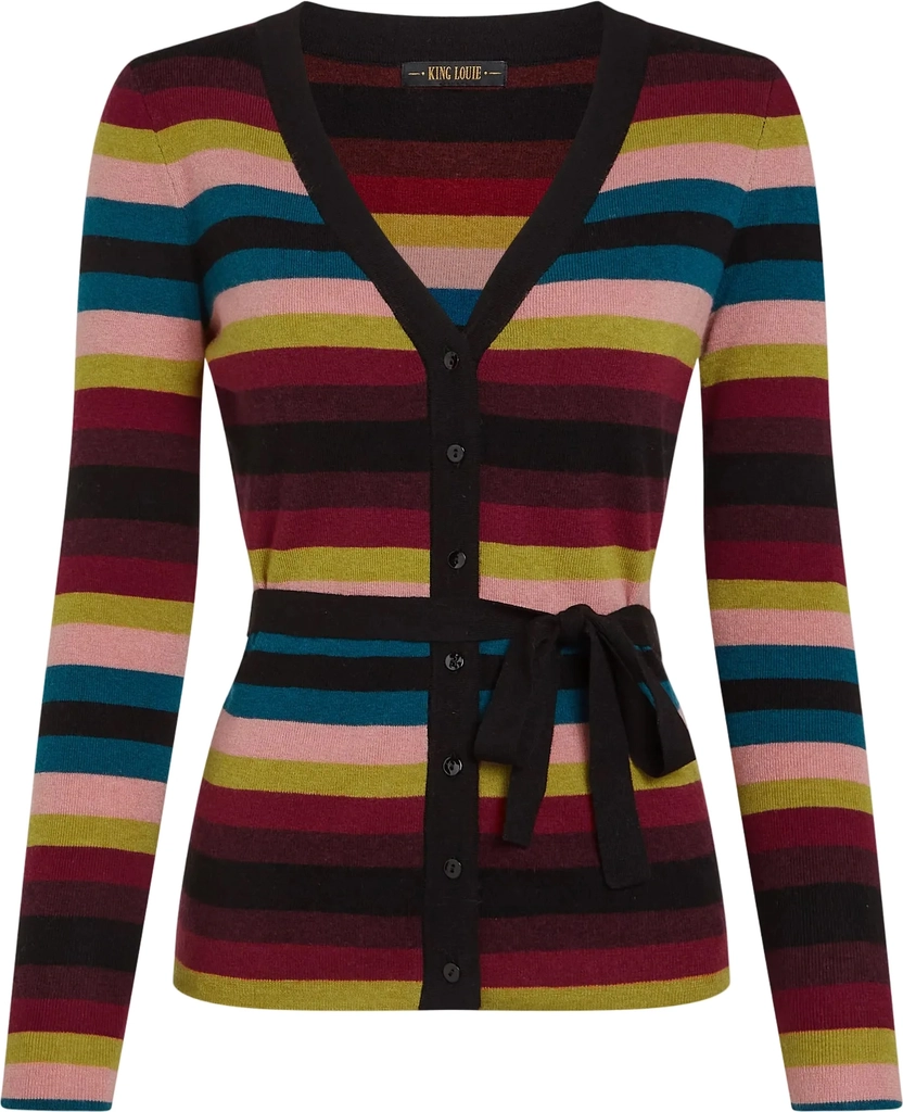 king louie mila rib cardigan lone