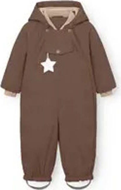 Mini A Ture Fleece Lined Snowsuit - Chestnut Brown